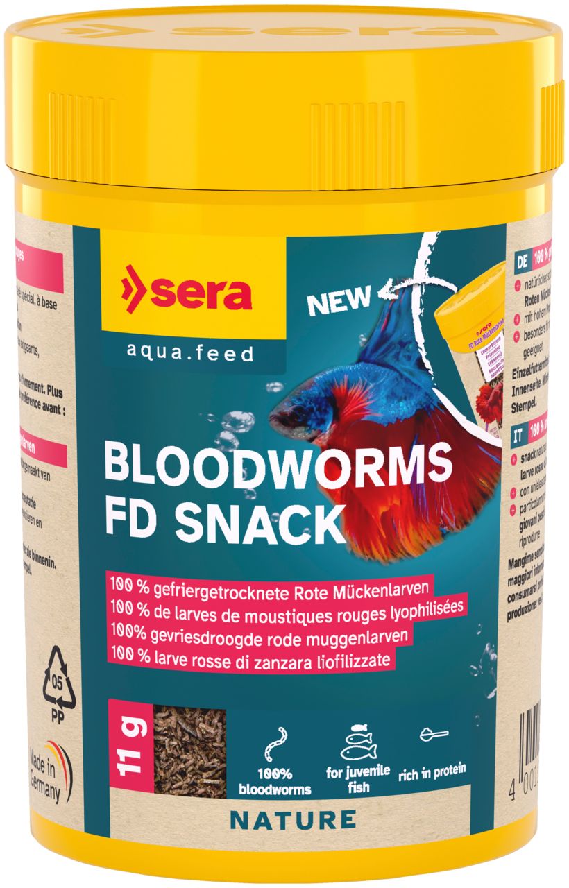 sera Bloodworms FD Snack 100 ml / 11 g