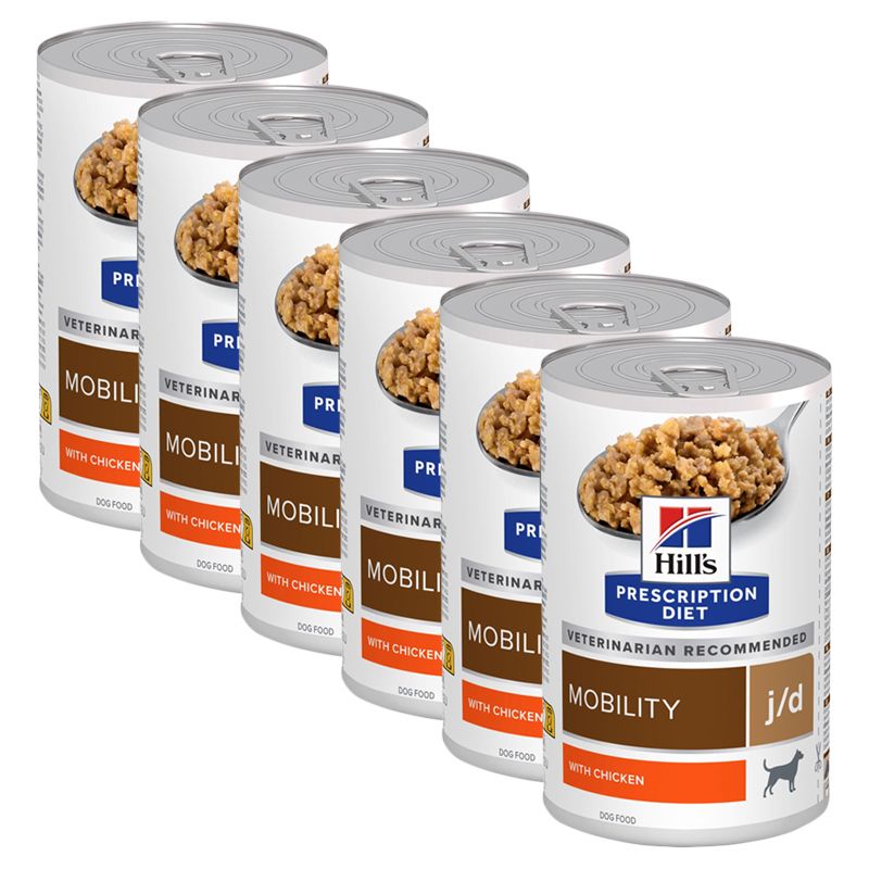 Hill's Prescription Diet j/d Starostlivosť o kĺby konzerva pre psov 6 x 370 g