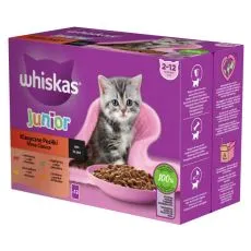 Whiskas kapsička Junior klasick&yacute; v&yacute;ber 12 x 85 g