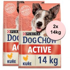 PURINA DOG CHOW Active 2 x 14 kg