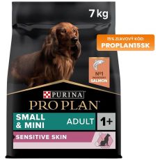 PRO PLAN SMALL & MINI ADULT SENSITIVE SKIN losos 7 kg
