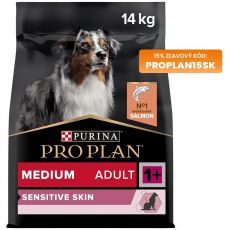 PRO PLAN Medium Adult Sensitive Skin granule pre psov losos 14 kg