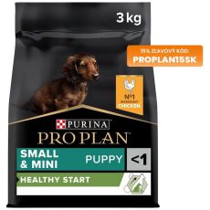 PRO PLAN Small & Mini Puppy Healthy Start granule pre šteňatá kura 3 kg