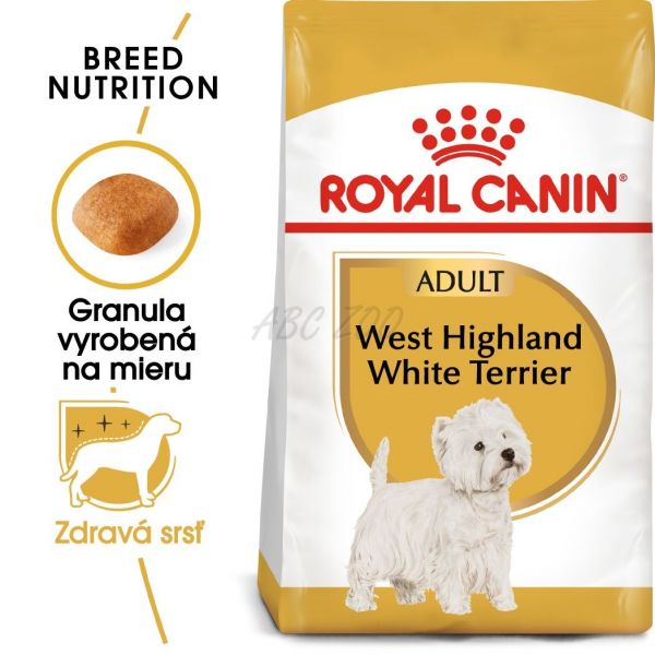ROYAL CANIN Westie Adult granule pre dospelého westhinghlandského bieleho teriéra 1,5 kg