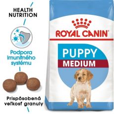 Royal Canin Medium Puppy granule pre stredné šteňatá 15 kg