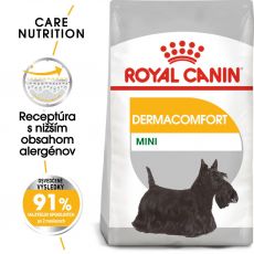 ROYAL CANIN Mini Dermacomfort granule pre malé psy s problémami s kožou 8 kg