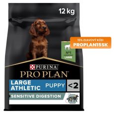 PRO PLAN LARGE PUPPY Athletic Sensitive Digestion jahňacie 12 kg