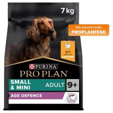 PRO PLAN SMALL & MINI ADULT 9+ Age Defence kura 7 kg