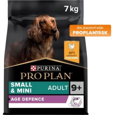PRO PLAN Small & Mini Adult 9+ Age Defence granule pre psov kura 7 kg