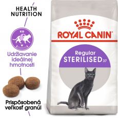 Royal Canin Sterilised granule pre kastrované mačky 9 + 1 kg ZADARMO