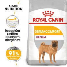ROYAL CANIN Medium Dermacomfort granule pre stredné psy s problémami s kožou 10 kg