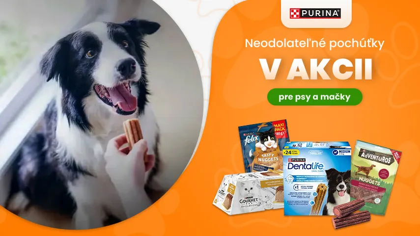 Purina pochúťky v akcii