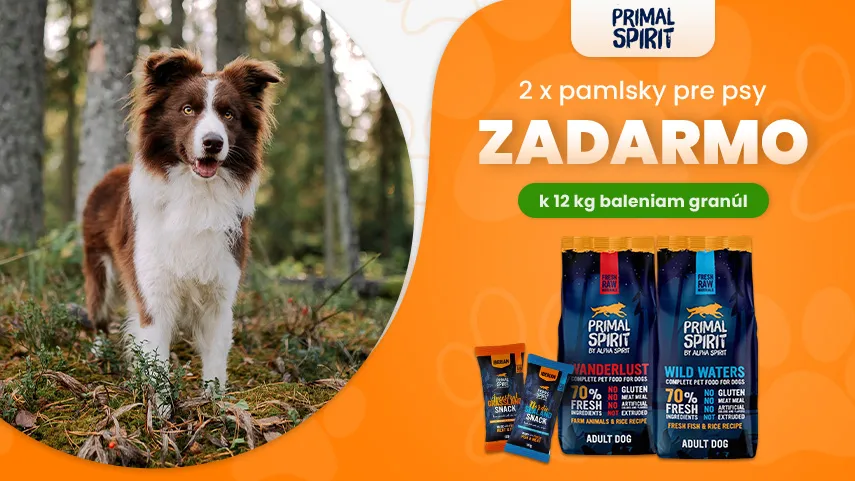 Primal Spirit - 2 x pamlsky zadarmo