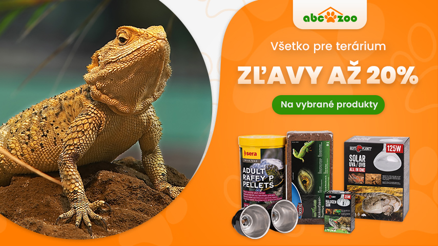 Teraristika - zľavy až 20%